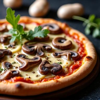 트러플 풍기 피자